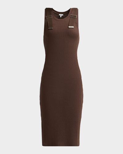 Loewe Ribbed Midi Dress