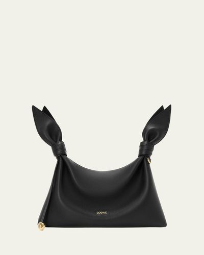 Loewe Scarf Mini Knotted Leather Shoulder Bag