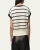 Loewe Short-Sleeve Stripe Knit Sweater - 3