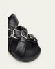 Loewe Type Fussbett Leather Slide Sandals - 5