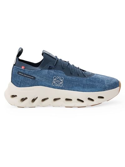 LOEWE Women's Cloudtilt Denim-Print Sneakers