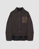 LOEWE Women's Collared Wool-Cashmere Workwear Jacket - 1