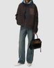 LOEWE Women's Collared Wool-Cashmere Workwear Jacket - 2