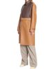 LOEWE Women's Colorblocked Leather Belted Coat - 4