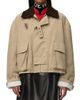 LOEWE Women's Corduroy Spread Collar Short Parka - 3