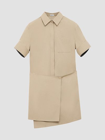 LOEWE Women's Cotton-Blend Shirtdress