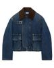 LOEWE Women's Cotton Denim Short Parka - 6
