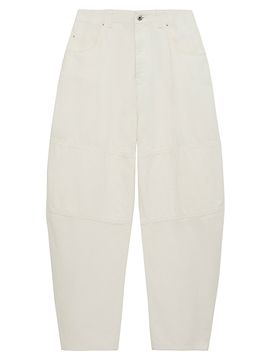 LOEWE Women's Cotton Wide-Leg Jeans
