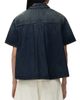 LOEWE Women's Denim Short-Sleeve Shirt - 4