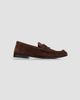 LOEWE Women's Double L Suede Loafers - 1