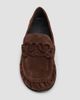 LOEWE Women's Double L Suede Loafers - 4