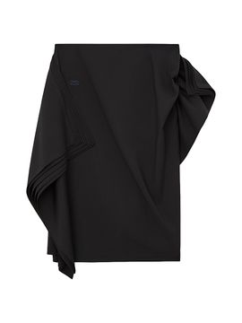 LOEWE Women's Drape Wool Skirt