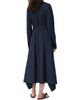 LOEWE Women's Draped Wrap Cotton-Blend Midi-Dress - 3