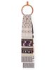 LOEWE Women's Fair Isle-Inspired Logo Wool-Blend Scarf - 2