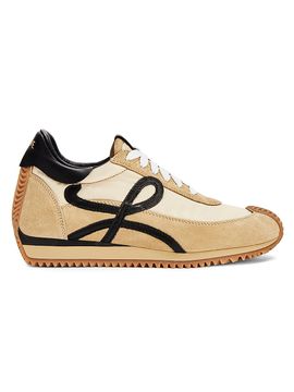 LOEWE Women's Flow Runner 2.0 Suede Sneakers