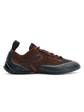 LOEWE Women's Grip Logo Leather Low-Top Sneakers