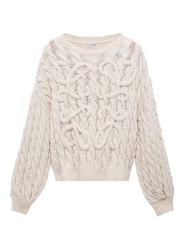 LOEWE Women's LOEWE x Paula's Ibiza Anagram Cotton-Wool Sweater