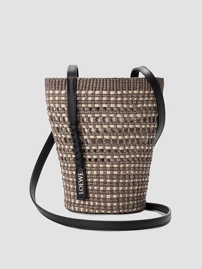 LOEWE Women's LOEWE x Paula's Ibiza Braided Raffia Bucket Bag