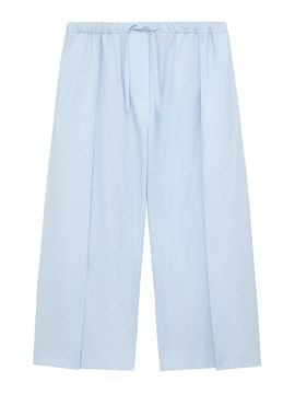 LOEWE Women's LOEWE x Paula's Ibiza Cotton-Blend Creased Crop Trousers