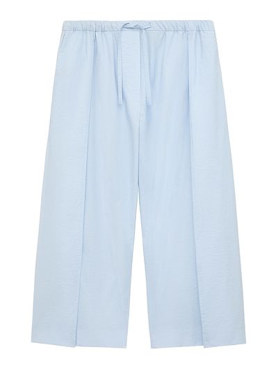 LOEWE Women's LOEWE x Paula's Ibiza Cotton-Blend Creased Crop Trousers
