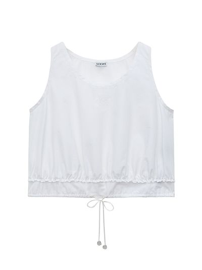 LOEWE Women's LOEWE x Paula's Ibiza Cotton-Blend Crop Top