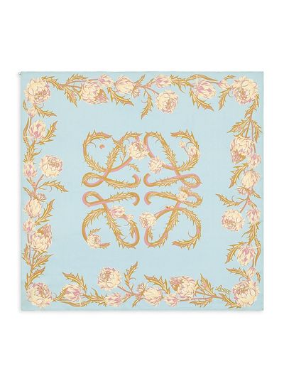 LOEWE Women's LOEWE x Paula's Ibiza Double Face Anagram Cotton Scarf