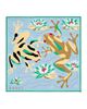 LOEWE Women's LOEWE x Paula's Ibiza Frog-Print Silk Scarf - 2
