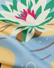 LOEWE Women's LOEWE x Paula's Ibiza Frog-Print Silk Scarf - 3