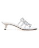 LOEWE Women's LOEWE x Paula's Ibiza Petal Anagram 45MM Leather Sandals - 1