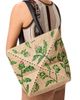 LOEWE Women's LOEWE x Paula's Ibiza Puzzle Fold Medium Botanical Raffia Tote Bag - 3
