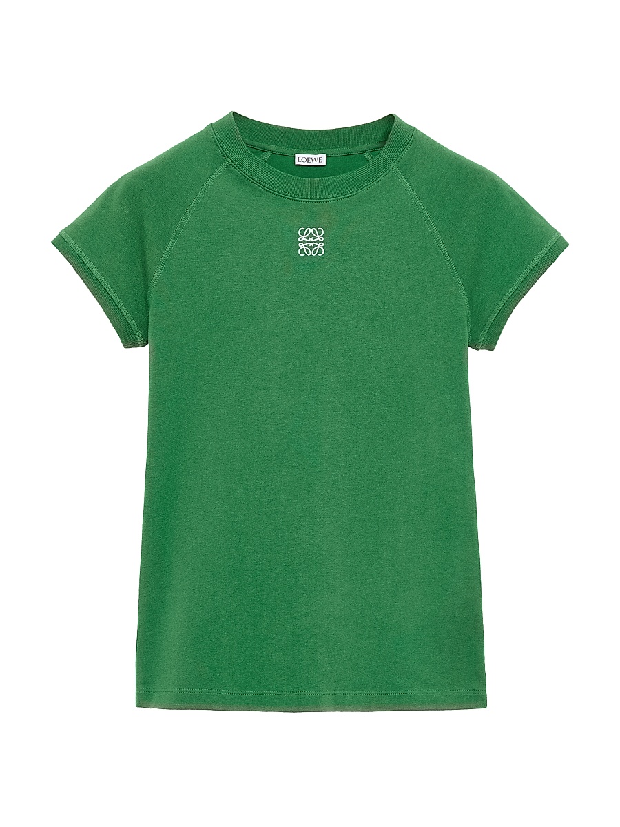 Loewe - Check Cotton Short-Sleeve Trapeze Shirt