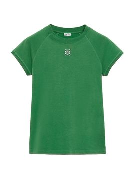 LOEWE Women's Logo Cotton-Blend T-Shirt