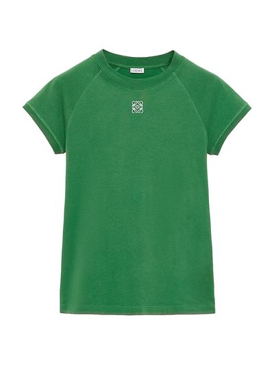 LOEWE Women's Logo Cotton-Blend T-Shirt