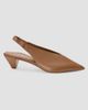 LOEWE Women's Origami Cubic 45MM Leather Slingback Pumps - 1