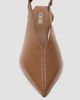 LOEWE Women's Origami Cubic 45MM Leather Slingback Pumps - 4