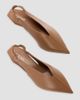 LOEWE Women's Origami Cubic 45MM Leather Slingback Pumps - 5