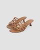 LOEWE Women's Petal 45MM Anagram Slide Sandals - 3