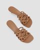 LOEWE Women's Petal 45MM Anagram Slide Sandals - 5