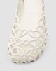 LOEWE Women's Petal Anagram Leather Ballet Flats - 4
