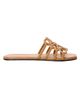 LOEWE Women's Petal Anagram Leather Slides - 1