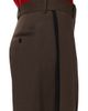LOEWE Women's Pleated Striped Wool-Blend Wide-Leg Trousers - 5