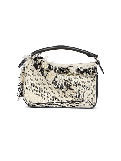 LOEWE Women's Puzzle Small Fringes Handbag