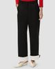 LOEWE Women's Removable-Flap-Waist Wool-Blend Trousers - 7