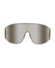 LOEWE Women's Signature Mirrored Wrap Sunglasses - 2
