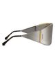 LOEWE Women's Signature Mirrored Wrap Sunglasses - 7