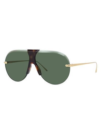 LOEWE Women's Slim Aviator Rimless Sunglasses