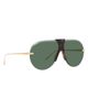 LOEWE Women's Slim Aviator Rimless Sunglasses - 8