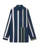 LOEWE Women's Striped Cotton-Blend Button-Front Shirt - 1