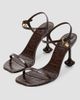 LOEWE Women's Toy 90MM Croc-Embossed Sandals - 2