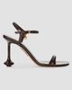 LOEWE Women's Toy 90MM Croc-Embossed Sandals - 5